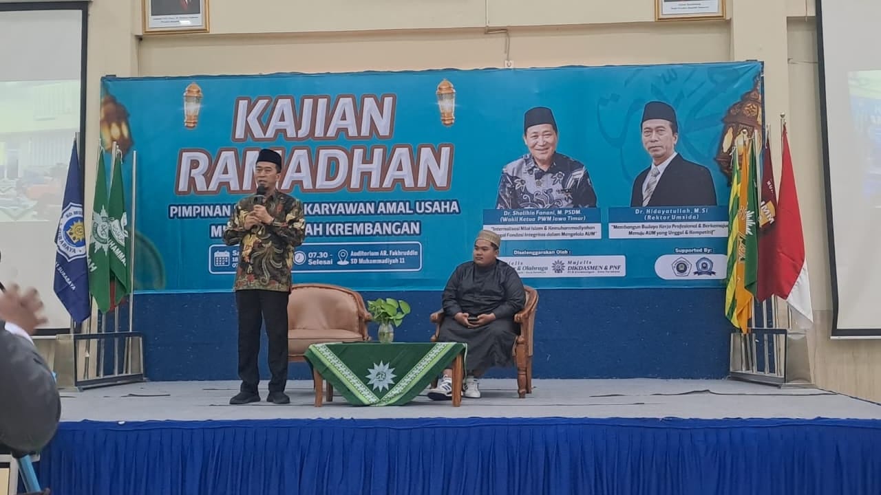 Majelis Kader PCM Krembangan Bangun Budaya Kerja Profesional Penggerak AUM Melalui Arahan Dr Hidayatulloh